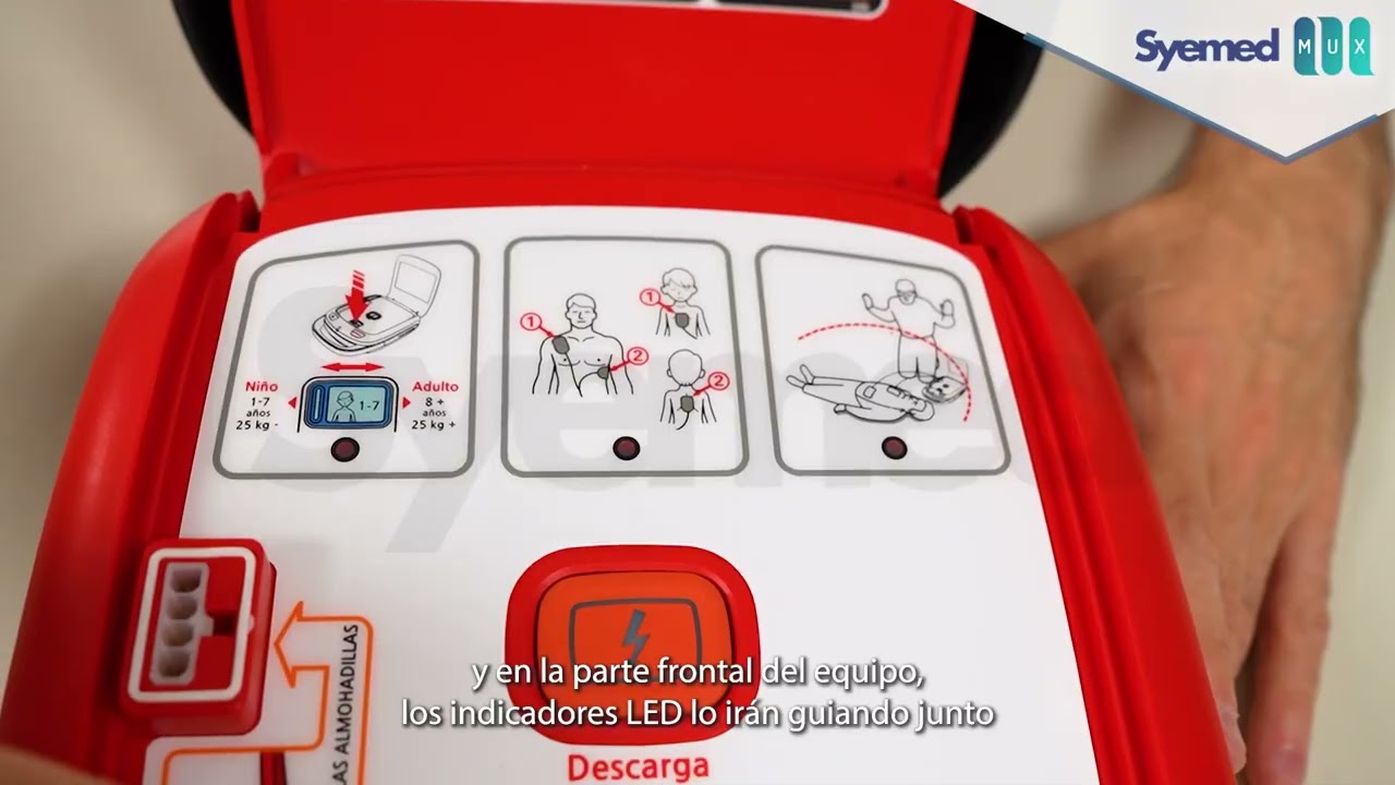 Desfribilador DEA Semiautomatico Radian Qbio Heart Guardian - Video tutorial