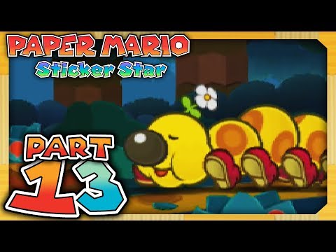 Paper Mario: Sticker Star - Part 13: W3-1 - Leaflitter Path - YouTube
