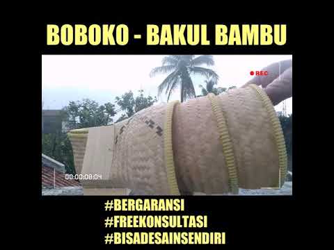 BOBOKO BAKUL BAMBU  BAKUL ANYAM BAKUL NASI  TRADISIONAL 