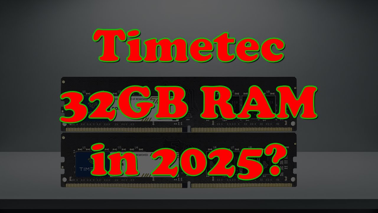 Is Cheap DDR4 RAM Still Worth It in 2025? Timetec 32GB Unboxing & Build