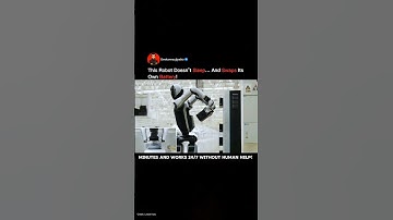 This Humanoid Robot Swaps Its Own Battery & Works Non-Stop #ai #robot #science #engineering #viral