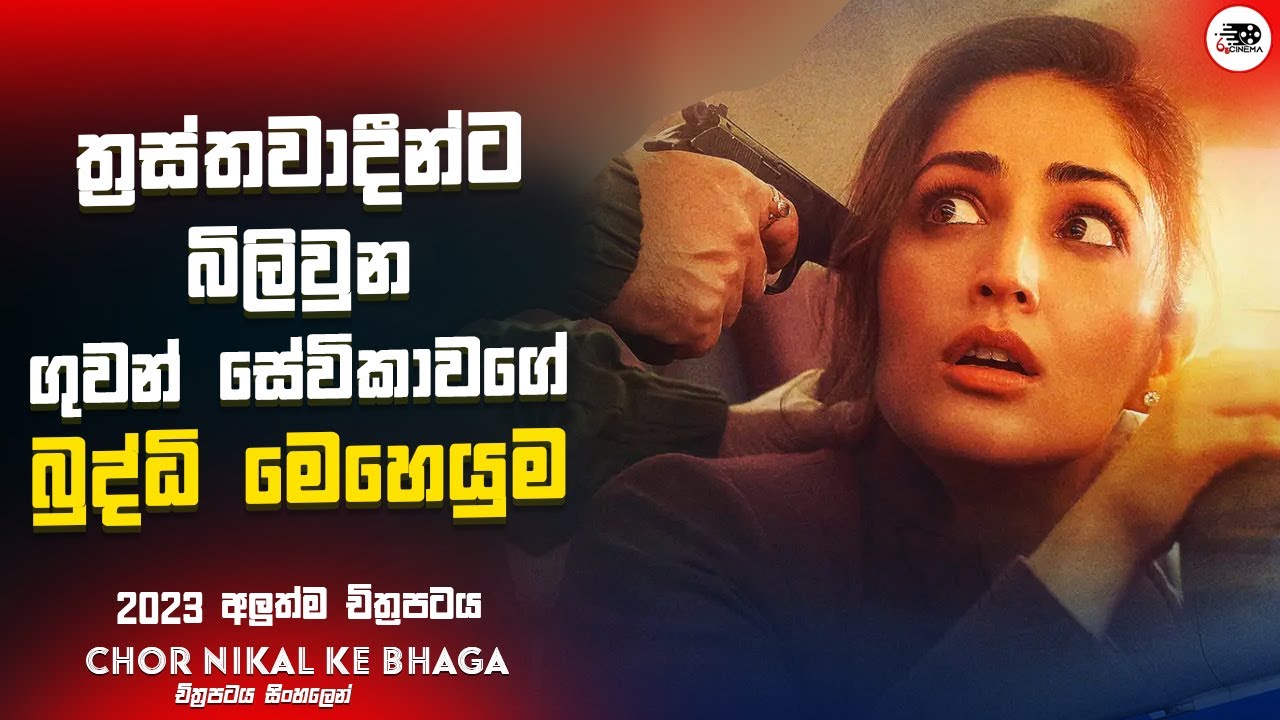 ත්‍රස්තවාදීන්ට බිලිවුන  ගුවන් සේවිකාවගේ මෙහෙයුම | Chor Nikal Ke Bhaga Movie Explanation in Sinhala
