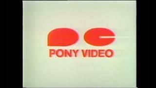 Pony Video/Walt Disney Home Video (1986?)