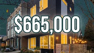 What $665,000 Gets You in Seattle’s Central District  Townhome Tour