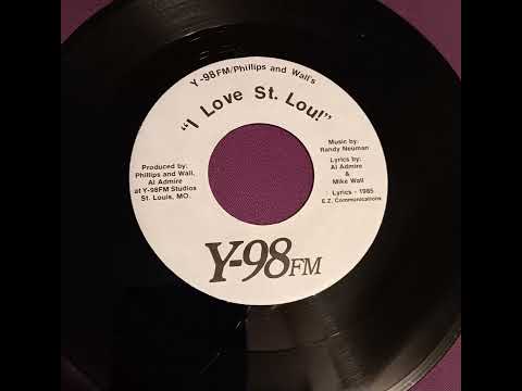 I Love St. Lou 1985 Song Y-98 FM Radio St. Louis Missouri MO Comedy Humor Cardinals