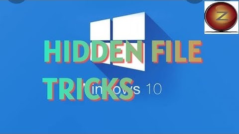How to hide a folder || Hidden Files and apps in Urdu/Hindi.