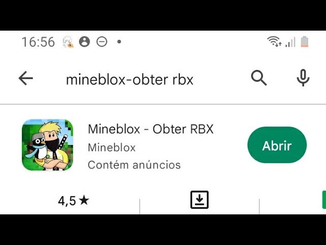 mineblox ganhando robux