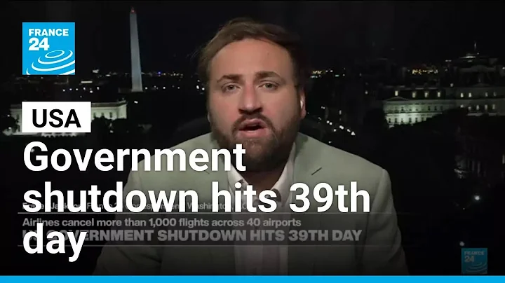 US Government shutdown hits 39th day • FRANCE 24 English