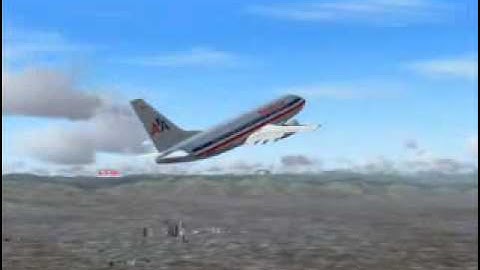 Flight Simulator 2004 Funny Crash
