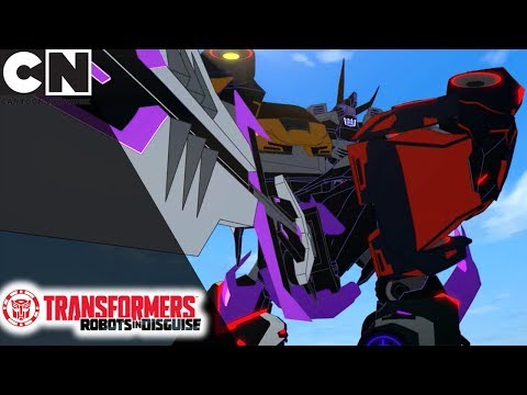 Transformers Robots In Disguise Ultimate Decepticon Transformation Cartoon Network Safe Videos For Kids - robot factory tycoon roblox robot factory robot crazy