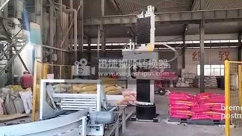 Bremetz Robot Palletizer, Feed and Fertilizer Robot Palletizer, Flour Robot Palletizer