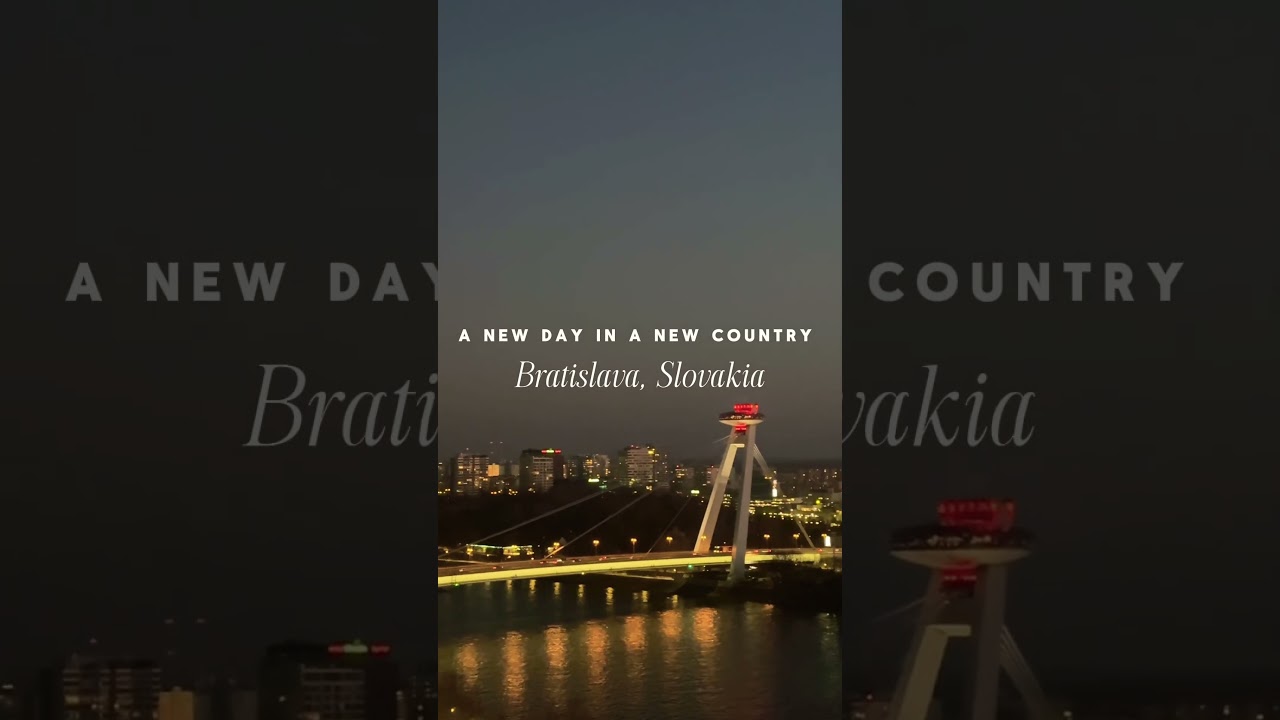 Bratislava, Capital of Slovakia 🇸🇰 