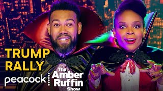 Just Because It’s Spooky Season Doesn’t Mean You Should Host a Trump Rally | The Amber Ruffin Show