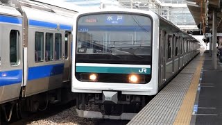 JR東日本　E501系 K754編成　常磐線 勝田駅