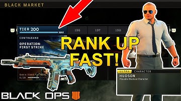 HOW TO LEVEL UP BLACK MARKET TIERS FAST - UNLOCK CONTRABAND ITEMS FASTER!