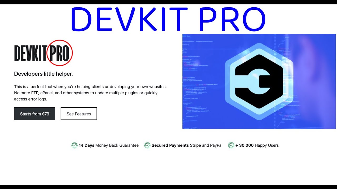 DEV KIT PRO - YouTube