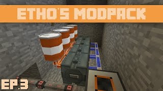 Ethos Modpack : Ep.03 - Harnessing The Power Of Lava