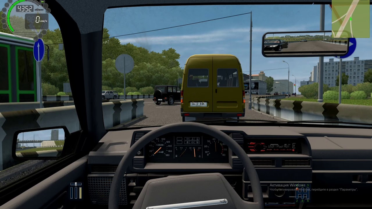 Ваз city car driving