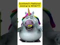 Why Scotland's National Animal is a Unicorn 🦄 #shorts