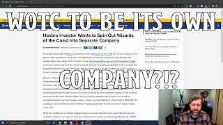 Celebrity Wizards of the Coast Becoming It's Own Company?!? | Nerd Immersion Profile