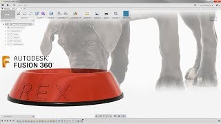How To Make Raised Letters on a Curved Surface — Fusion 360 Tutorial — #LarsLive 125