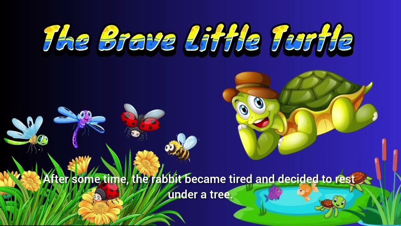 The brave little turtle 🐢 Slow and steady wins the race.