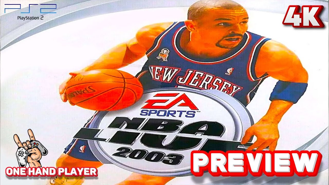 NBA LIVE 2003 PS2 Gameplay (4K 60FPS) First 25 Minutes One Hand