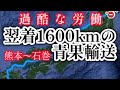 【青果追っ掛け輸送】長距離運転手が本気で走る‼️【長距離トラック運転手】