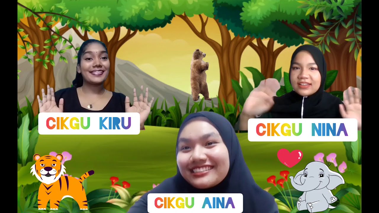 Tahun 1 Haiwan Liar Bahasa Arab Sumber Pengajaran