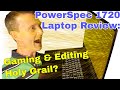 PowerSpec 1720 Laptop Review: Holy Grail for gaming and video editing?