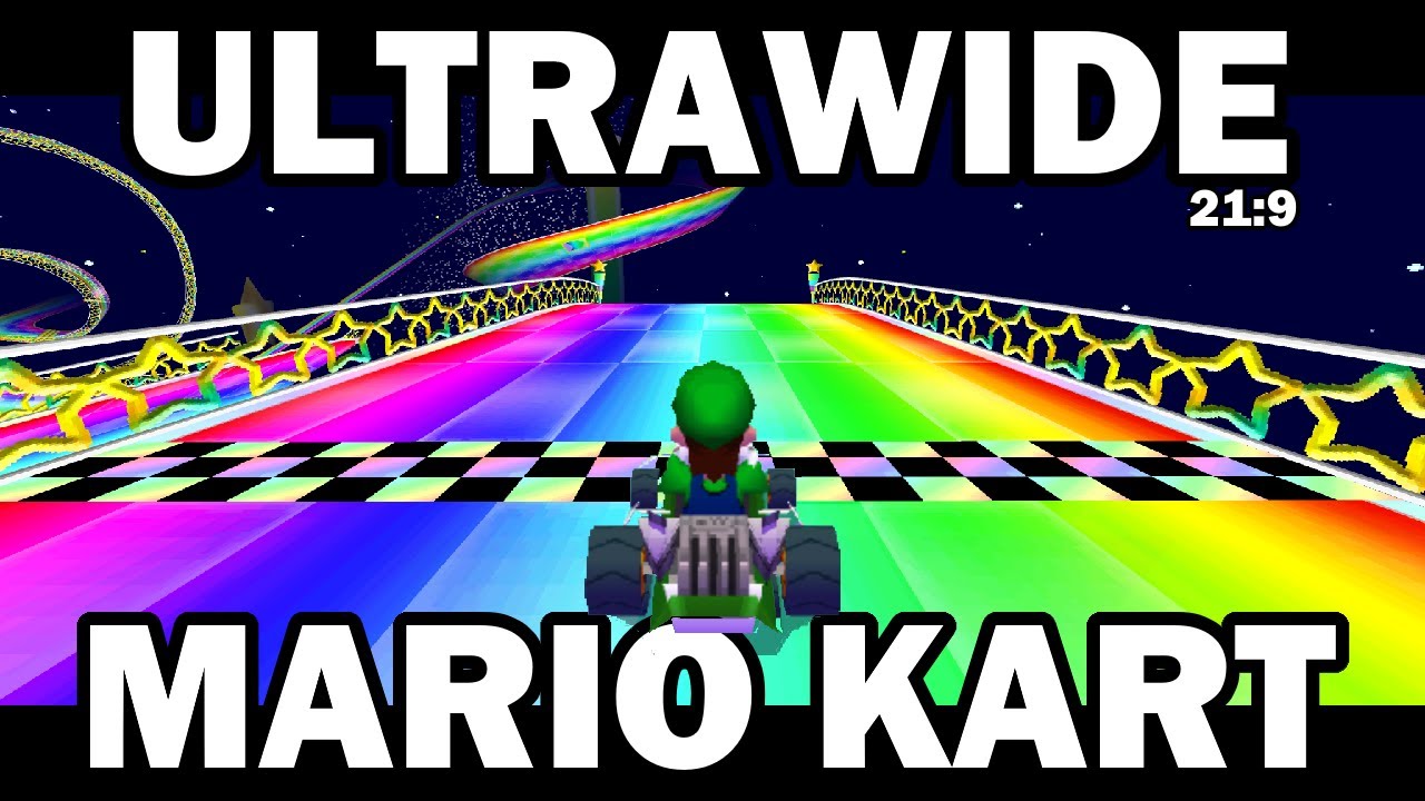 Ultrawide Mario Kart DS ( 21:9 ) - YouTube