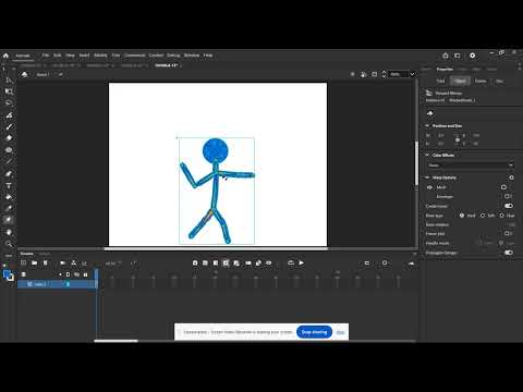 Final Project: How to use asset warp tool on Adobe animate