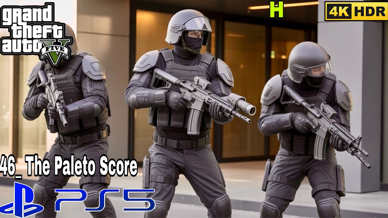 Gta 5 Mission 46 The Paleto Score [ PS5 4K Ultra HD Gameplay
