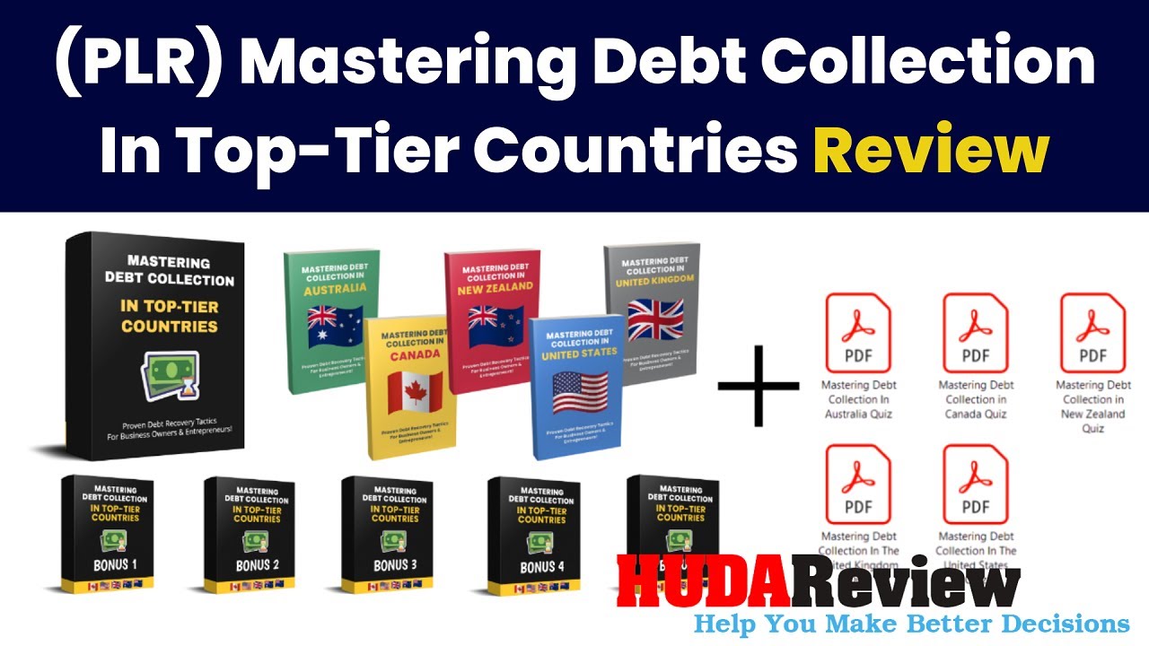 (PLR) Mastering Debt Collection In Top-Tier Countries review | Bundle | Huge Bonus | Discount Coupon