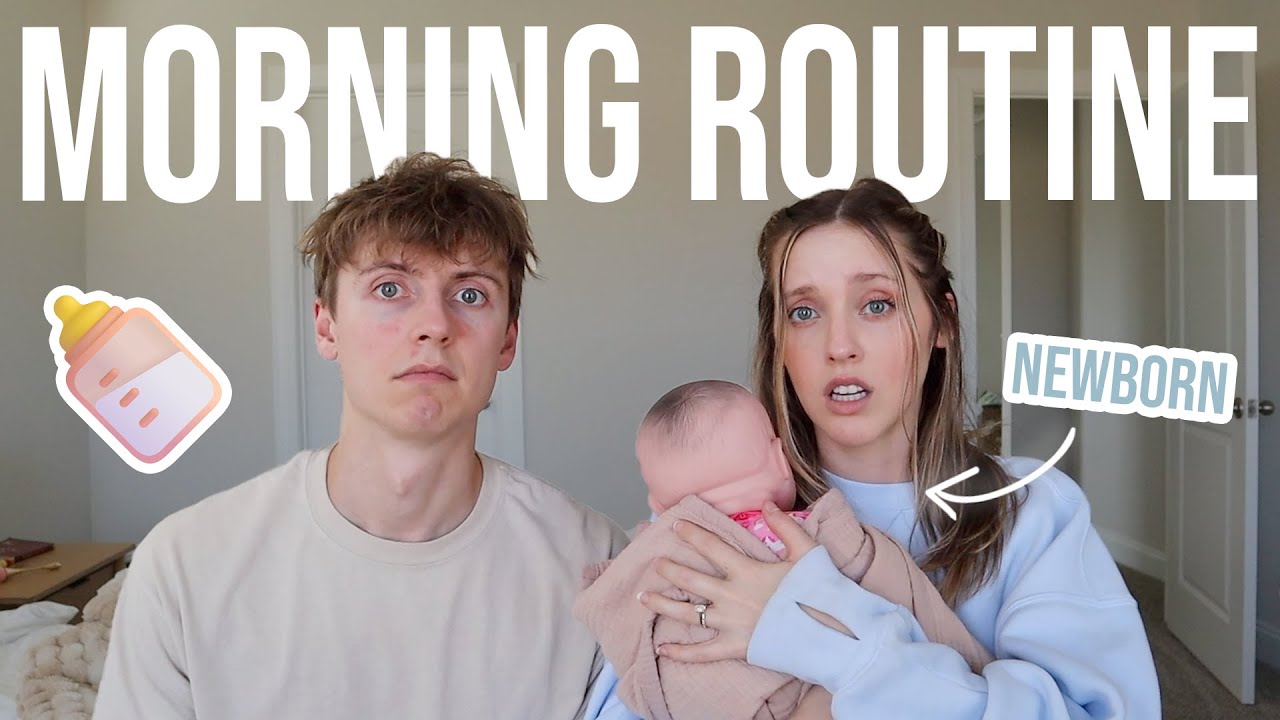 Our MORNING ROUTINE with a Newborn