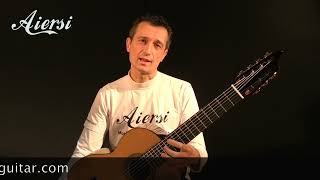 Buyer Video for Aiersi Cedar Top 7 String Classical Guitar  #guitarchina #guitarreview