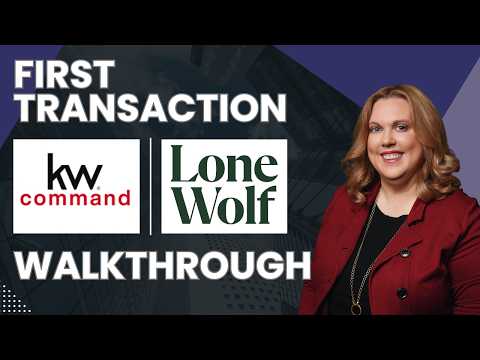 How to Use Lone Wolf Transact & KW Command: Full Workflow for Real Estate Agents thumbnail