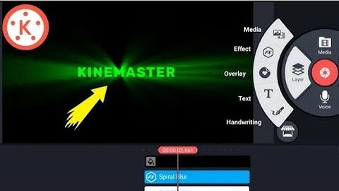 How To Make Light Ray Text Animation In Kinemaster In Hindi