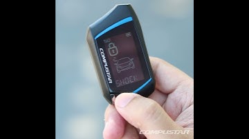 Compustar 2-Way Car Alarm Alert | Shock Sensor | Vehicle Security