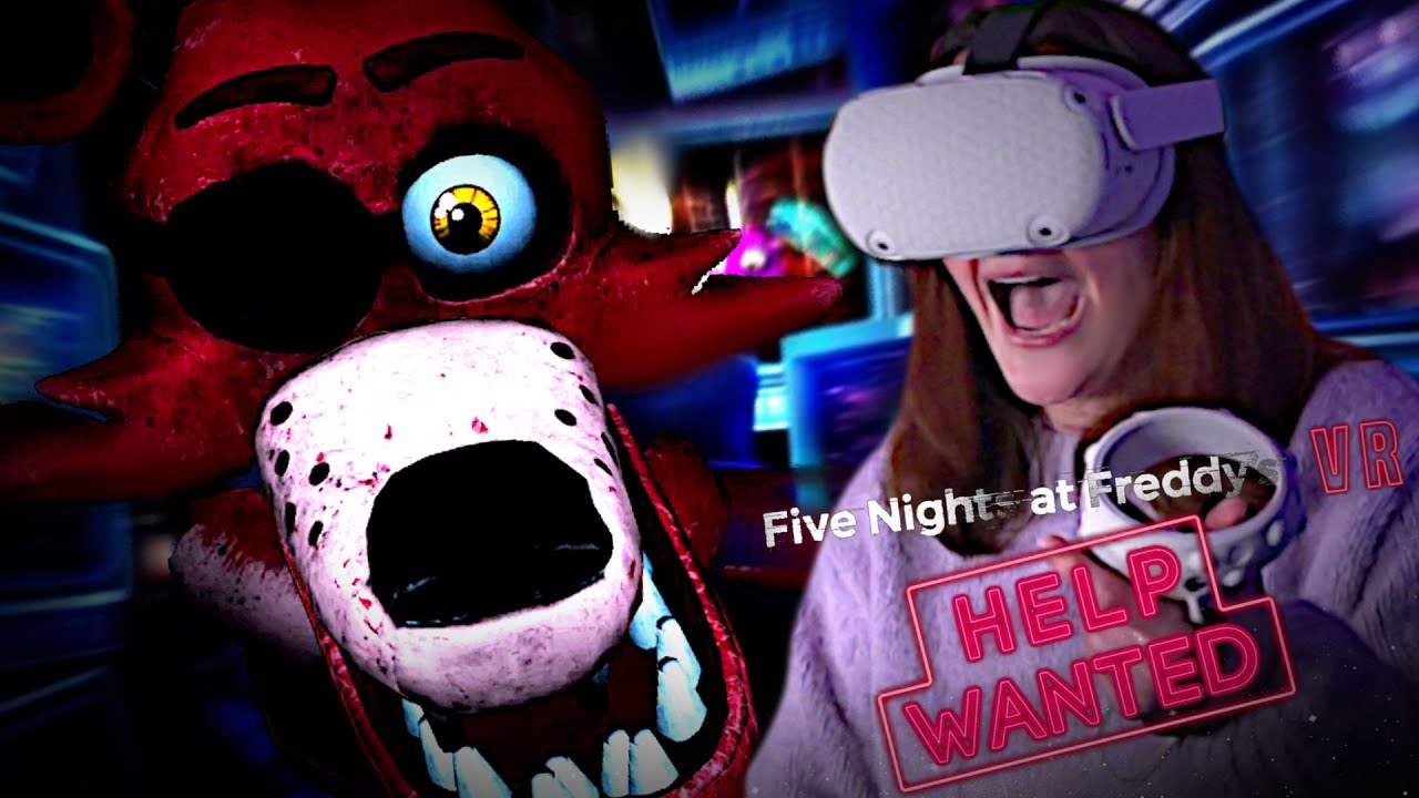 CE JEU NOUS FAIT VRAIMENT FLIPPER ! FIVE NIGHTS AT FREDDY'S : HELP WANTED VR OCULUS META QUEST 2