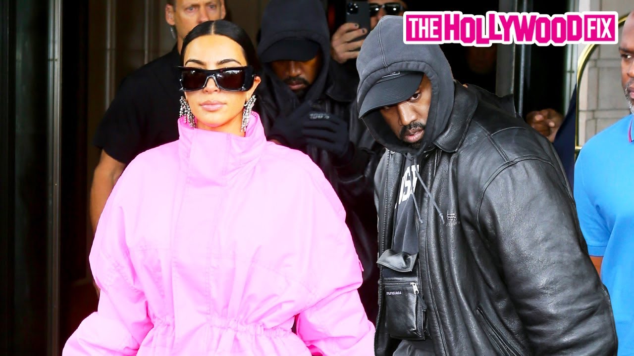 Kim Kardashian & Kanye West Put Their Bitter Divorce Aside & Reunite For Saturday Night Live In N.Y.