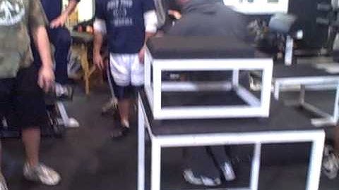 50" Box Jump at Defrancos!