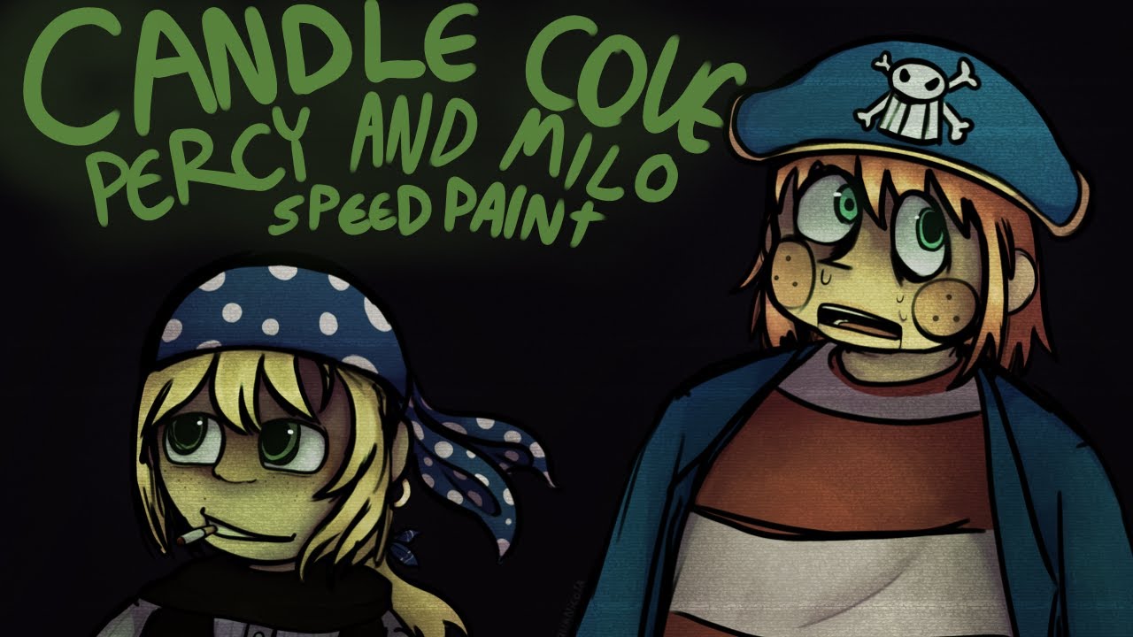 Candle Cove Percy and milo Speedpaint YouTube