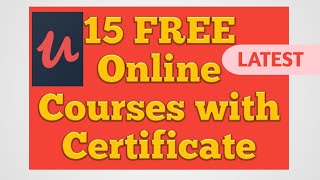 15 FREE udemy courses with certificate 03/09/2020  #OnlineCoursesFREE
