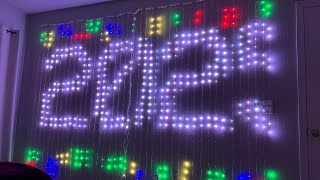 Govee Home App - Curtain Lights Tutorial Part 1 (DIY)