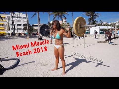 Miami Muscle Beach Bikini Workout Motivation