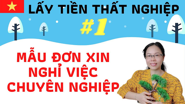 Mẫu đơn quyết định thôi việc