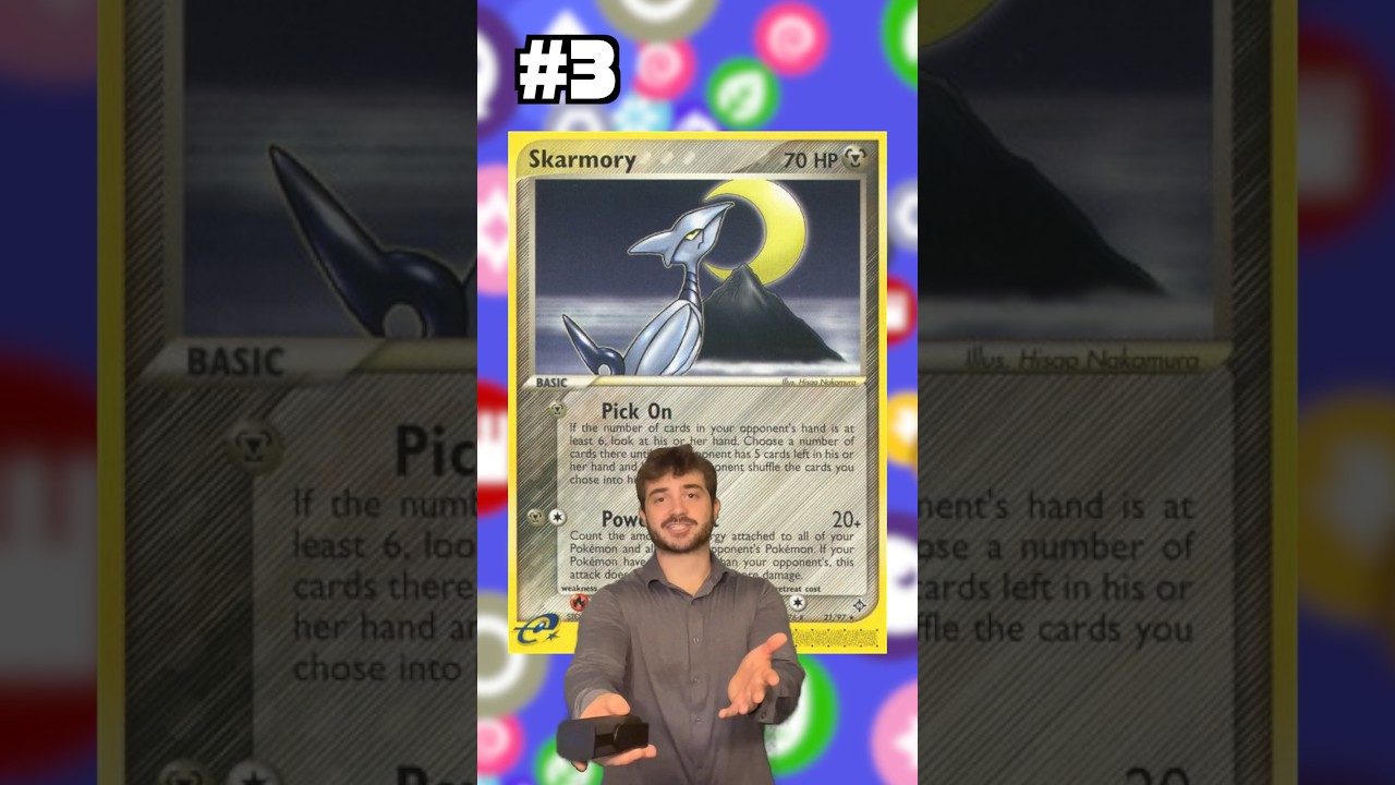 TOP 5 Pokemon Cards - Skarmory Edition