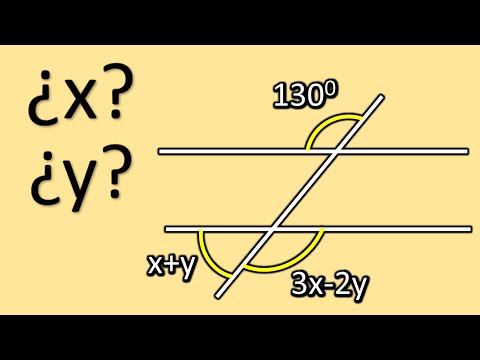 Video: ¿Cuáles son los diferentes ángulos formados por una transversal con dos rectas paralelas?