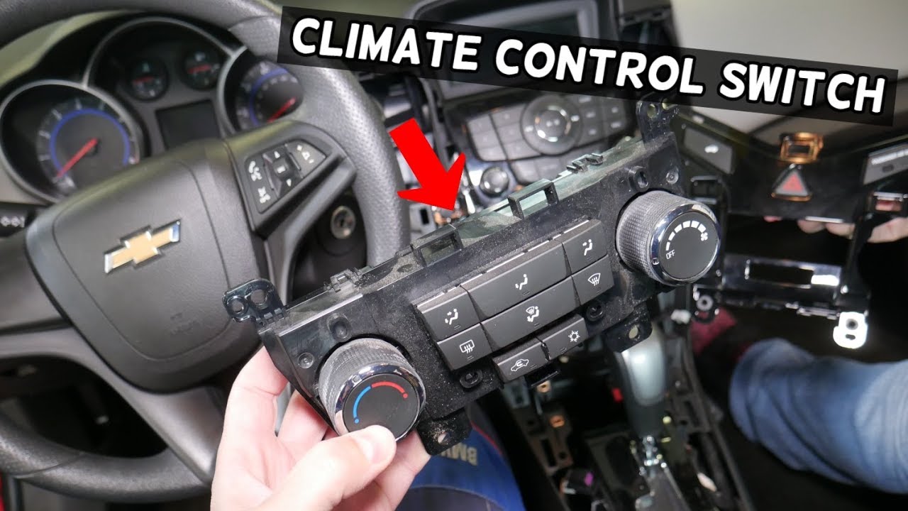 CHEVROLET CRUZE CLIMATE CONTROL SWITCH, HEATER CONTROL REPLACEMENT